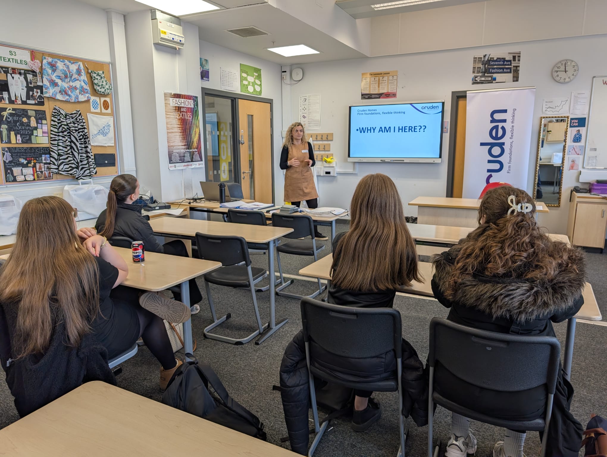 Cruden inspires young women to explore STEM in Midlothian